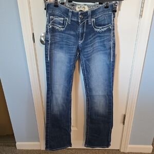 Ariat Women's Dark Blue Boot Cut Jeans